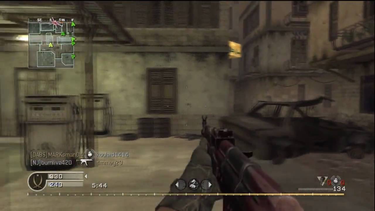 Call of Duty 4: Modern Warfare Multiplayer Episode 13: Airstrikes Are Useless on District