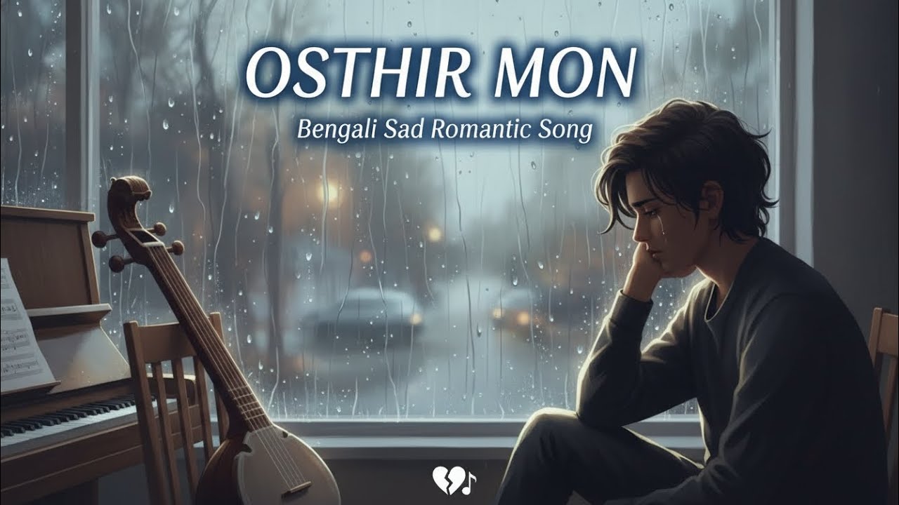 Osthir Mon | অস্থির মন, New Bangla Sad Song 2026 | Soulful Sarangi & Piano 