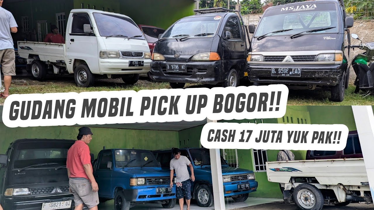 Grebeg lagi gudang nya mobil bekas pick up murah❗Cash 18 juta aja yuk Futura kijang pu colt ss murah