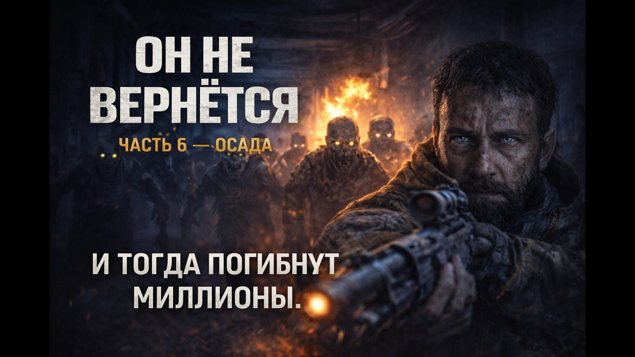 ОН НЕ ВЕРНЁТСЯ…  ЗОНА ДВА ГОДА СПУСТЯ   Часть 6  ОСАДА