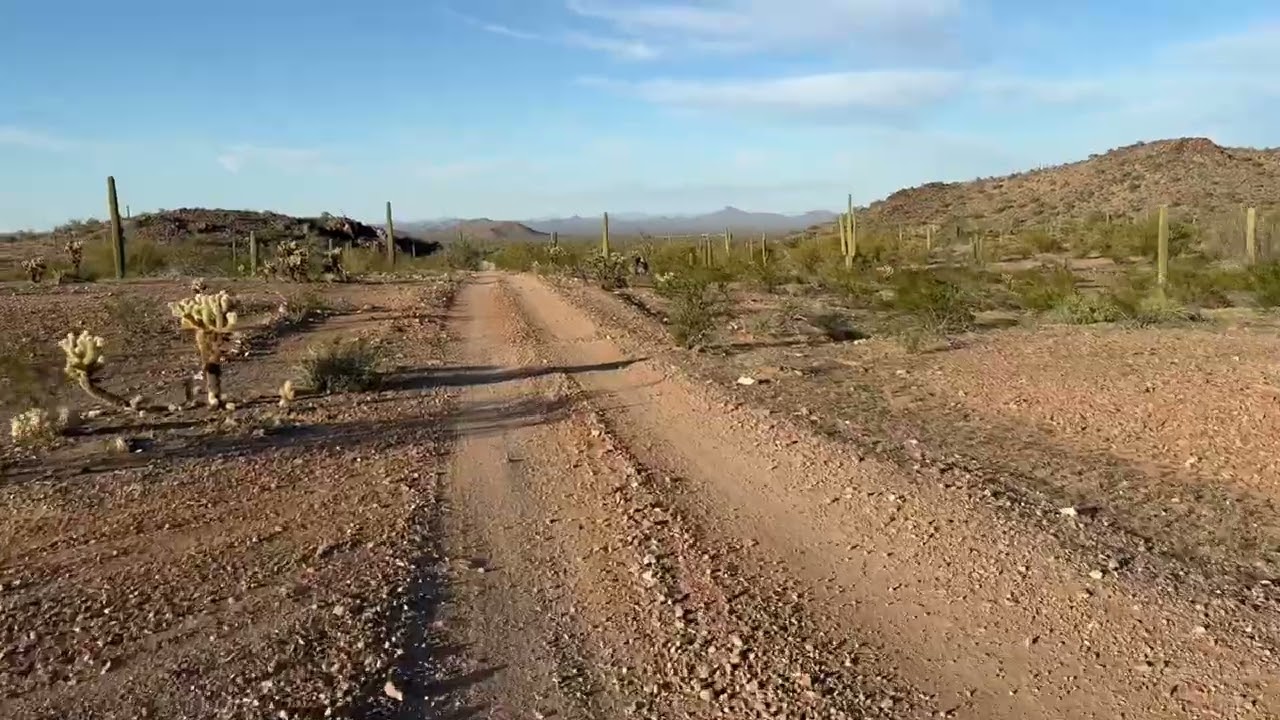 Hummingbird Springs Wilderness area and BLM Roads