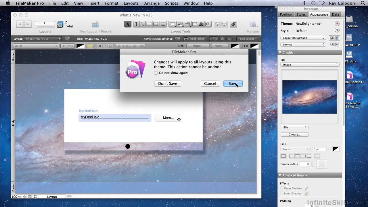 FileMaker Pro 13 Tutorial | Custom Themes And Styles