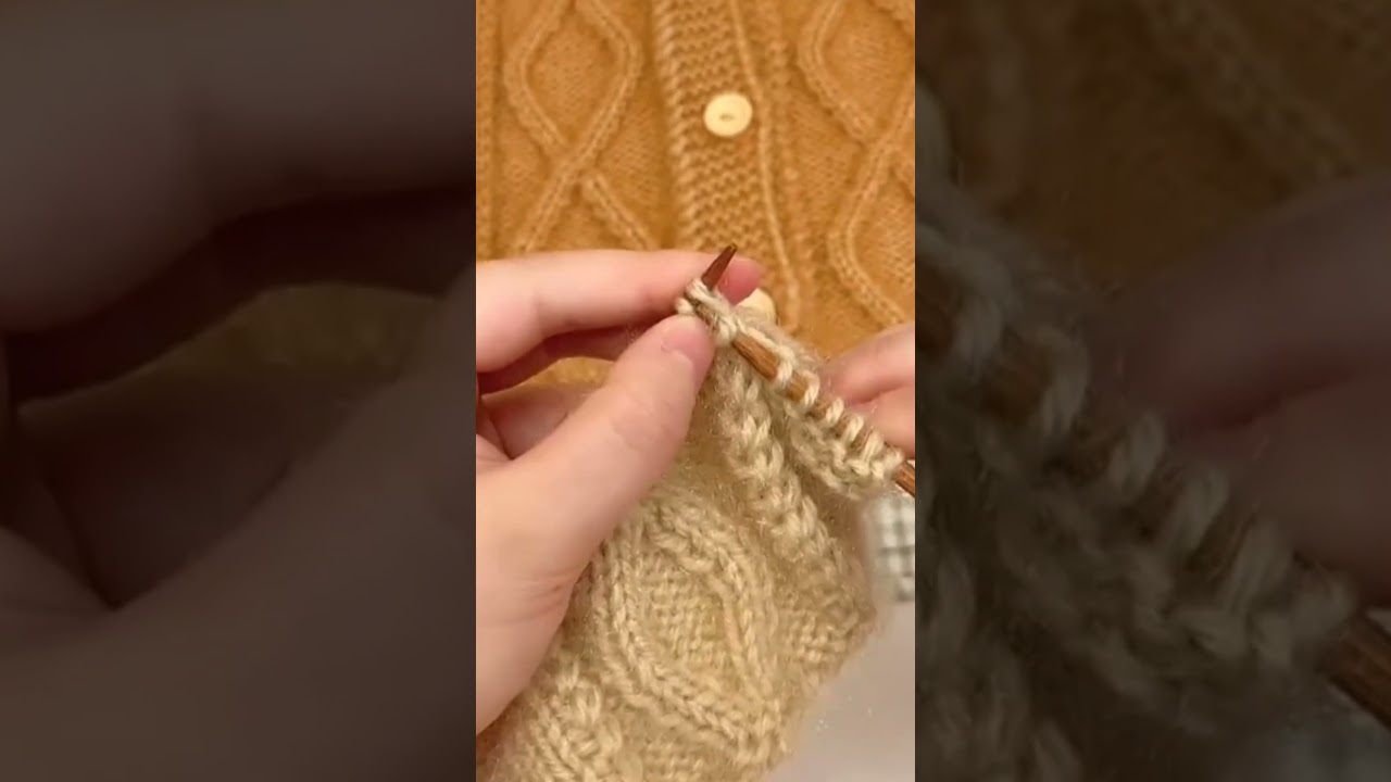Sweater Knitting design #knitting  #shorts
