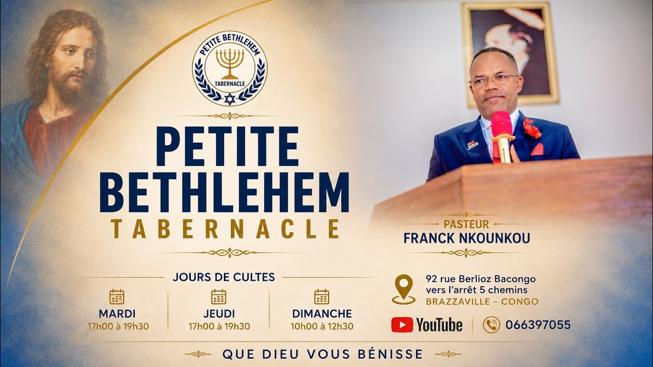 ORDONNATION DES OFFICIENTS Du 01/02/2026 Par  LE Pasteur Franck NKOUNKOU 