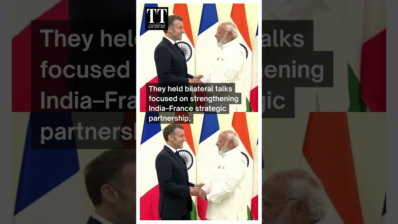 Modi Meets Macron in Mumbai: India&ndash;France Talk Innovation & Defence