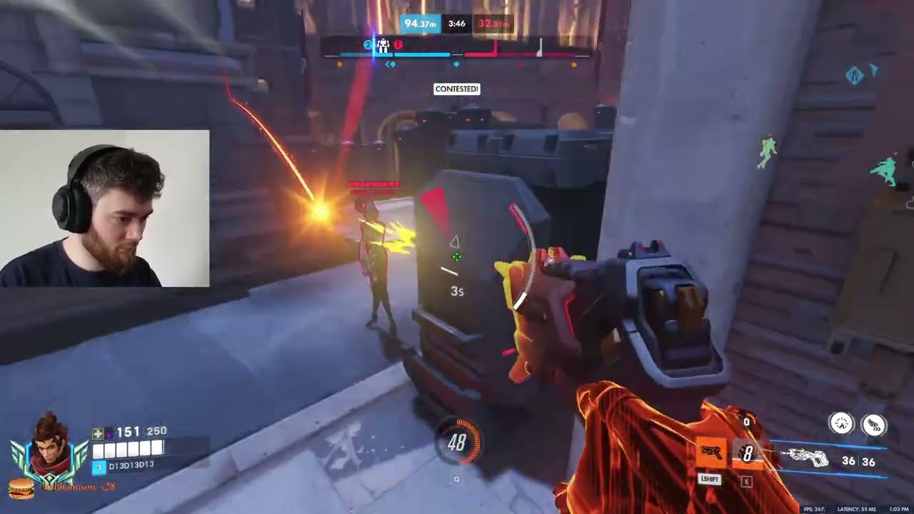 POTG! MOST DMG DONE! Dafran Emre Overwatch new gameplay