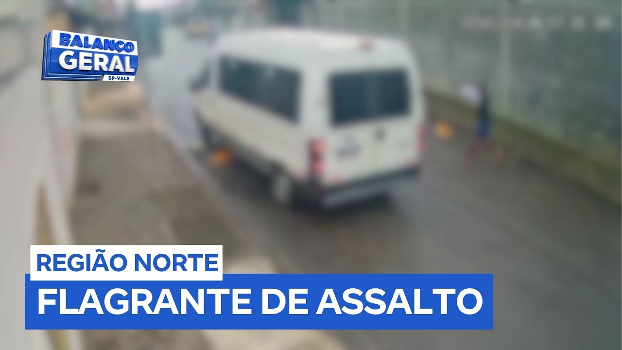 Criminosos armados assaltam ocupantes de van em São José dos Campos (SP)