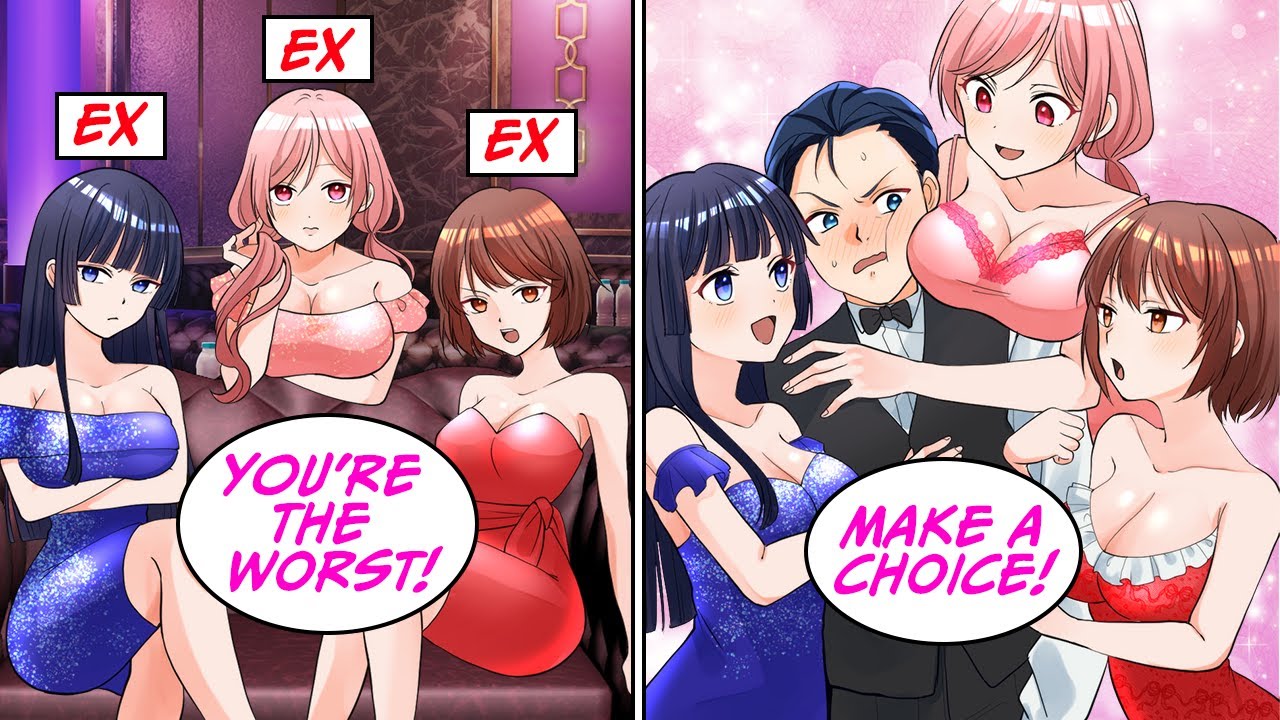 [Manga Dub] All the top hostesses from other clubs turned out to be my exes [RomCom]