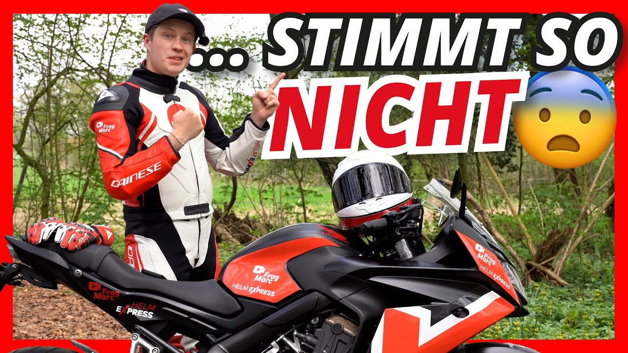 VORURTEILE & MYTHEN 🤯 Das MUSST du über Motorräder, Helme & Bekleidung wissen 🤓