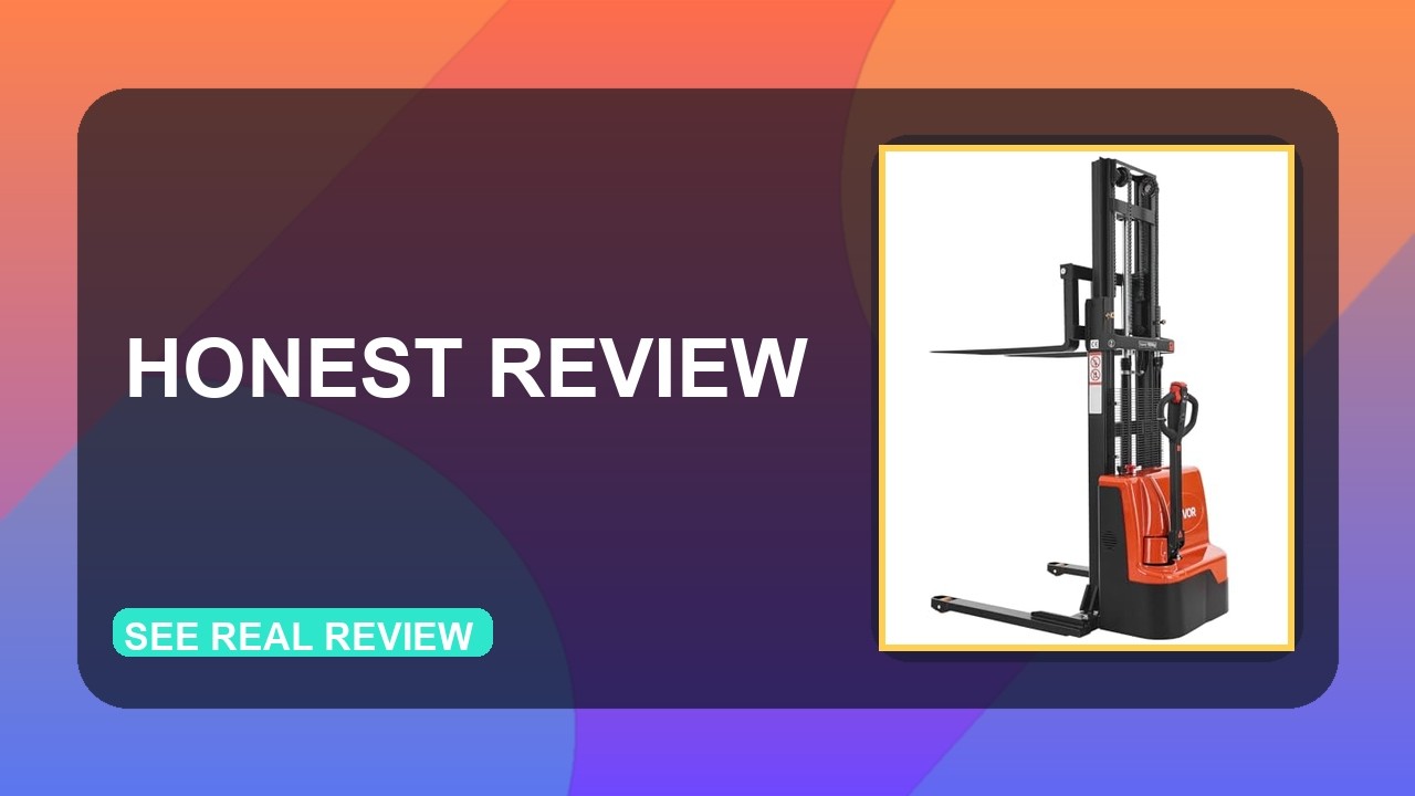 VEVOR Full Electric Pallet Stacker 3300 lbs Honest Review 2026