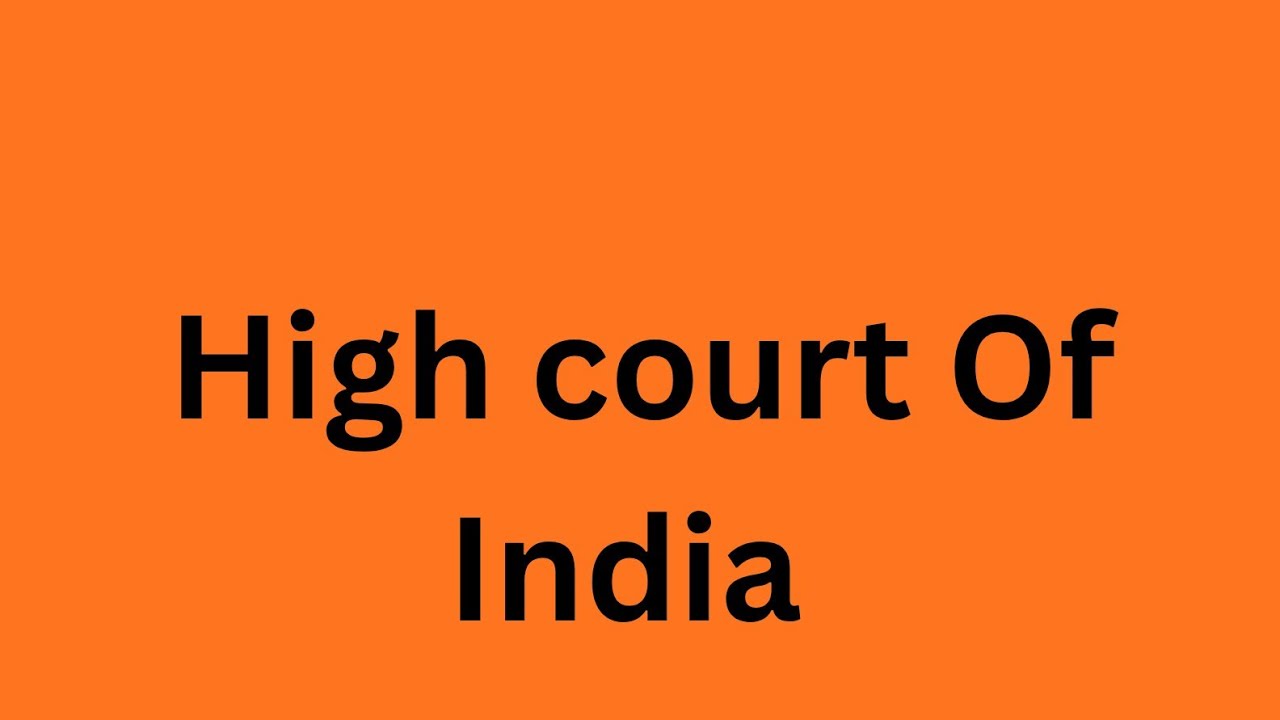 High court Of India 