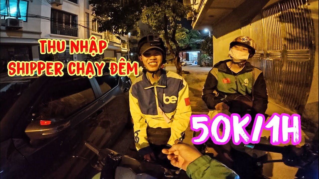 Lần đầu chạy Shopee Food đêm cùng em gái mưa và thu nhập sẽ ntn |XT