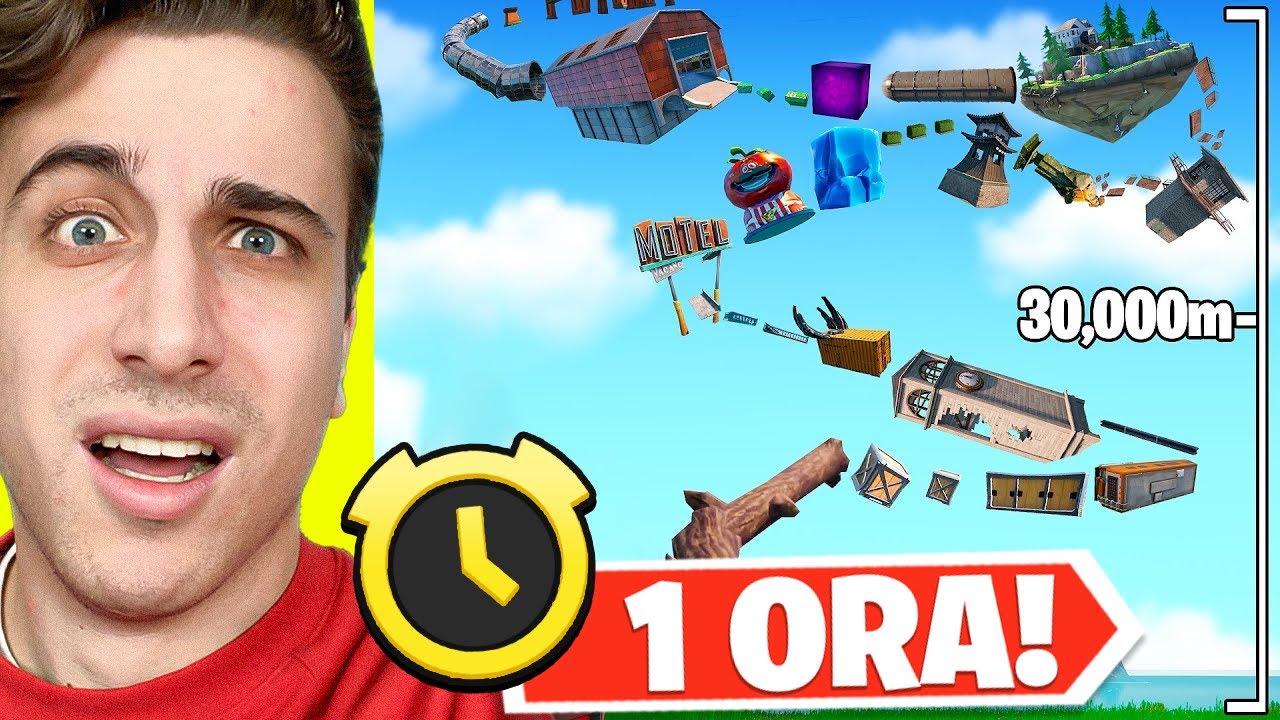 Gioco ad ONLY UP su Fortnite per 1 ORA! Fortnite ITA!