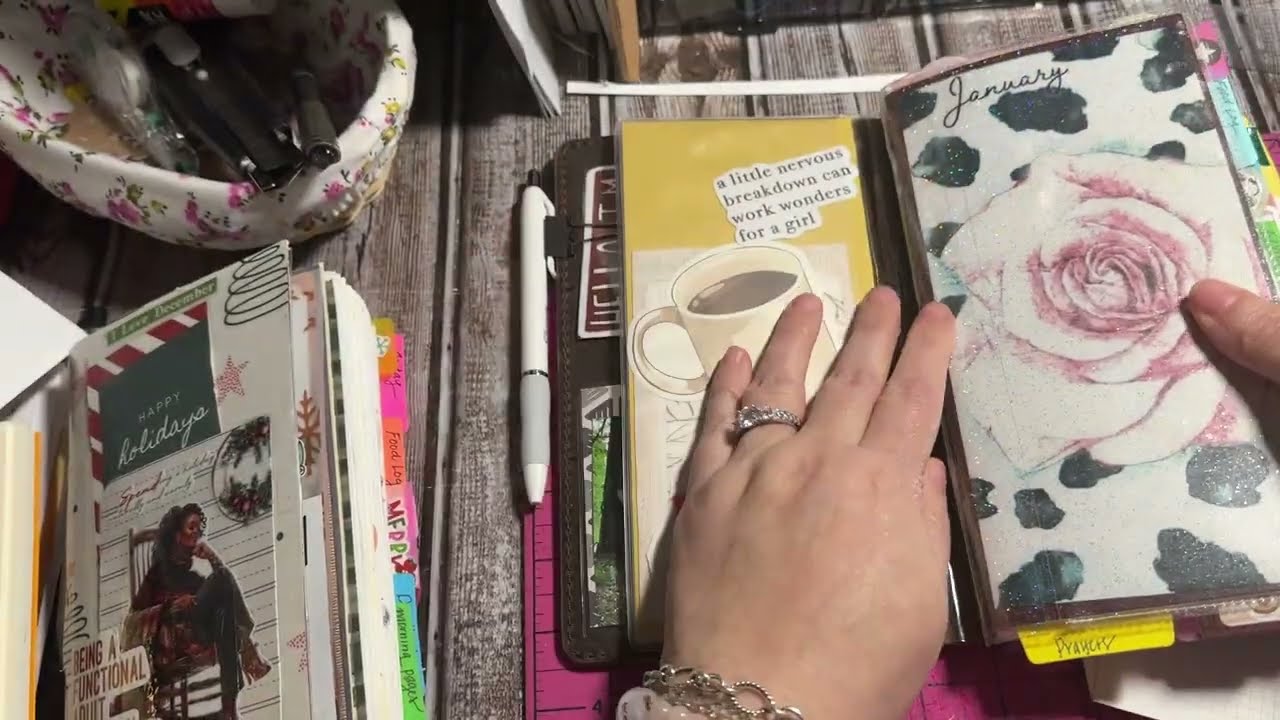 Новая книга/Новый год - Стандартная система основных студийных заметок #bujo