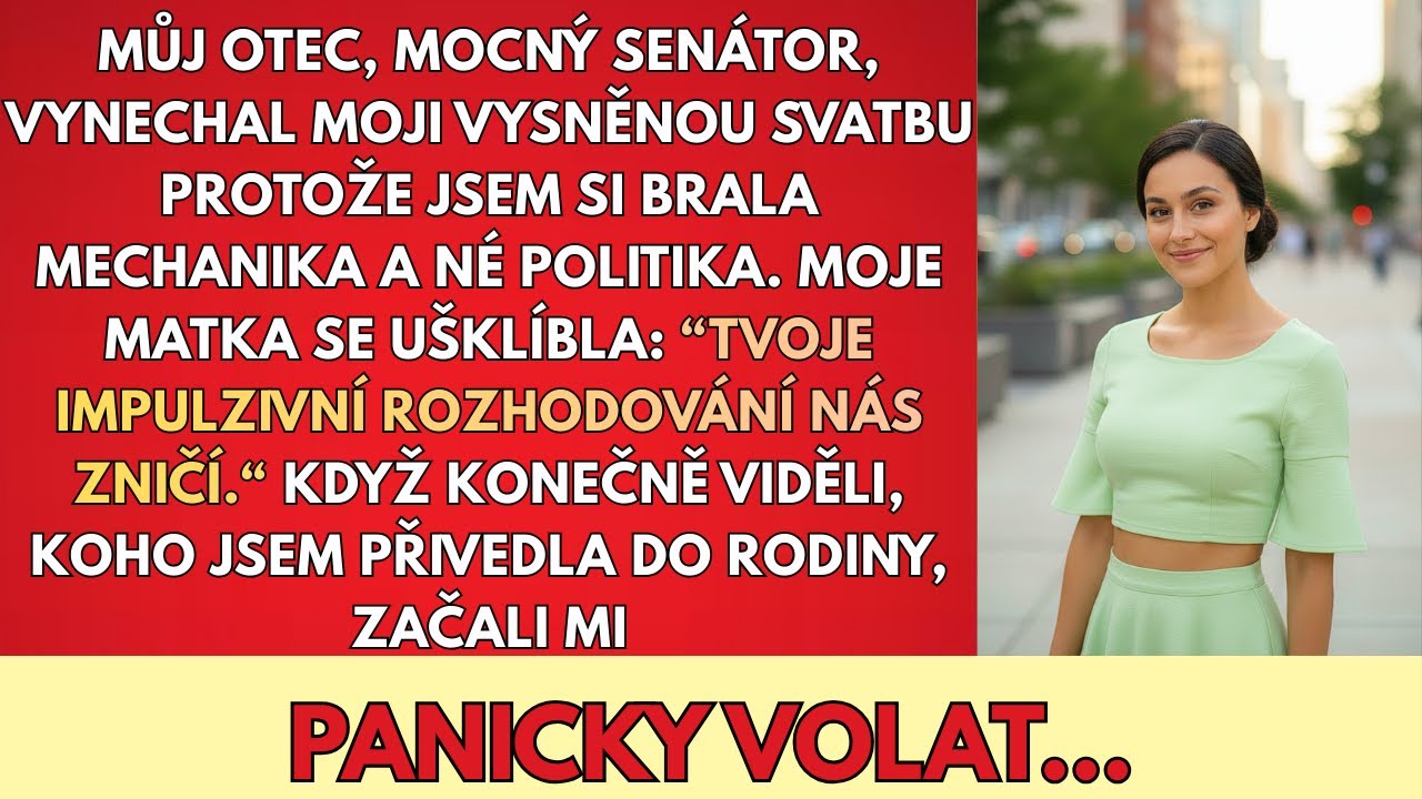 Máma Označila Moji Svatbu Za OSTUDU — Jenže To, Co Následovalo, Bylo Fakt Děsivé...