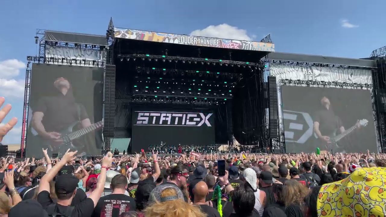 Static-X - Cold | live at Louder Than Life 2025