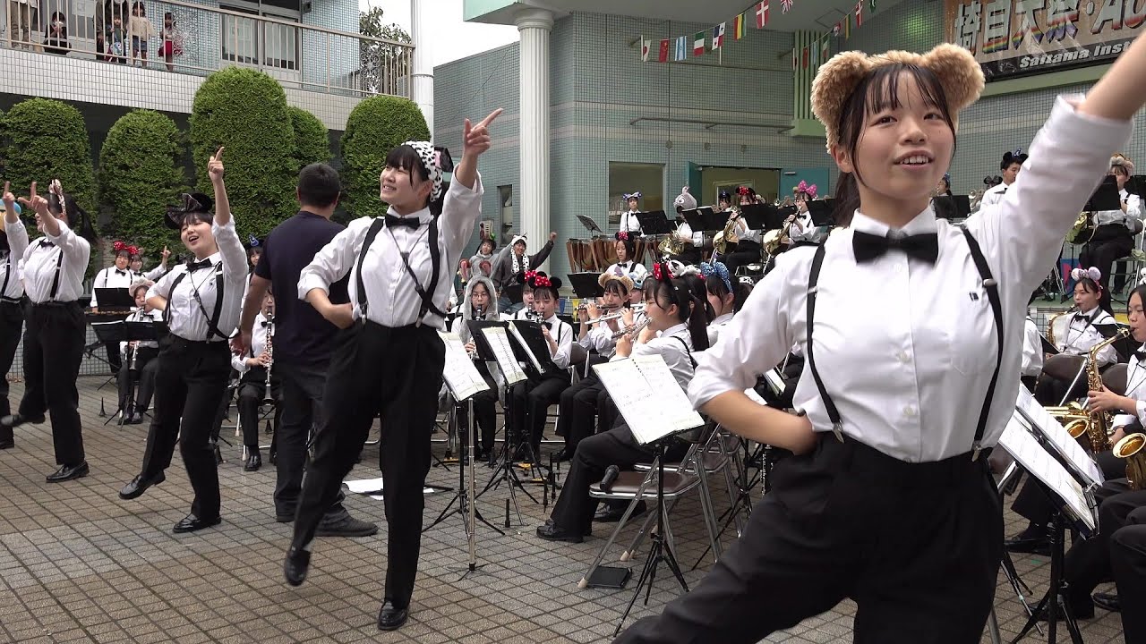 叡明高校 吹奏楽部「ジャンボリミッキー！」
