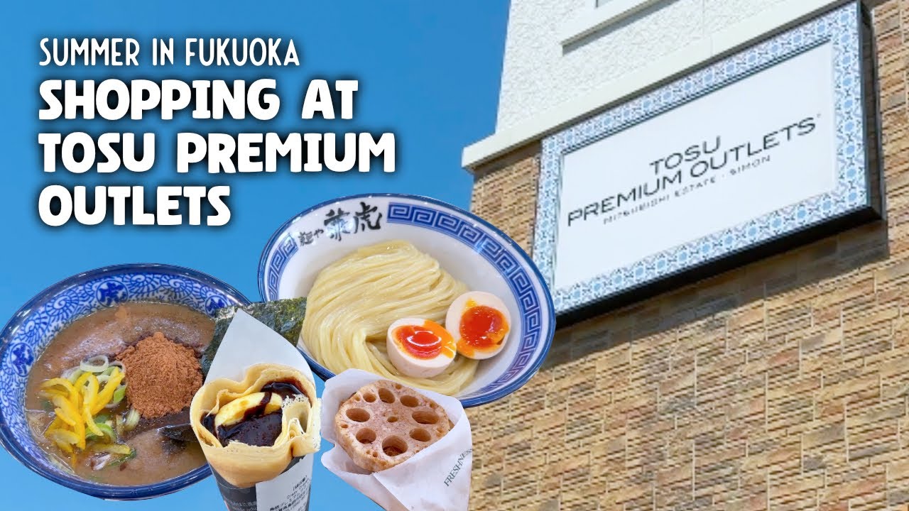 Summer In Fukuoka ☀️ Shopping at Tosu Premium Outlets