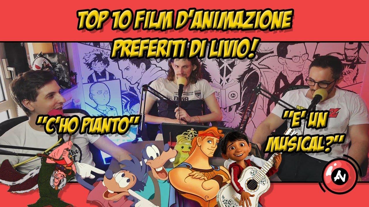 TOP 10 FILM D'ANIMAZIONE PREFERITI DI LIVIO #678