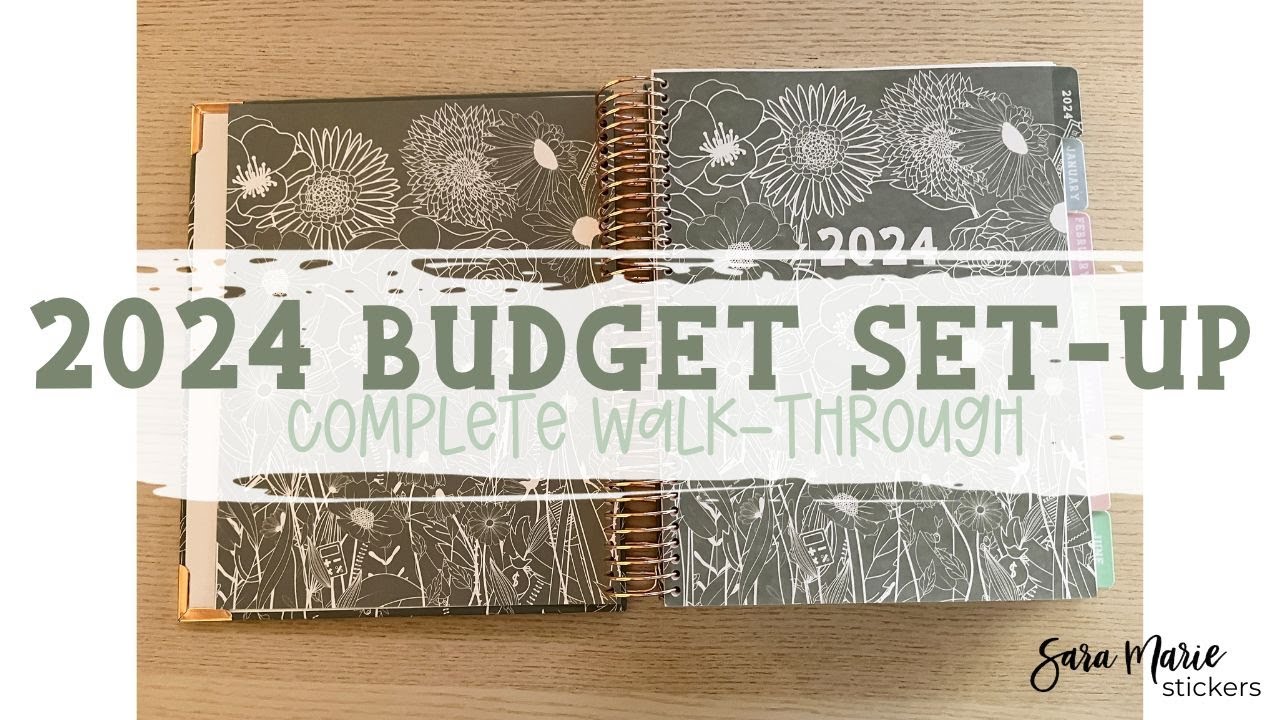 Complete Walkthrough | 2024 Budget Set Up | 2024 Humble Beginnings Budget Planner |