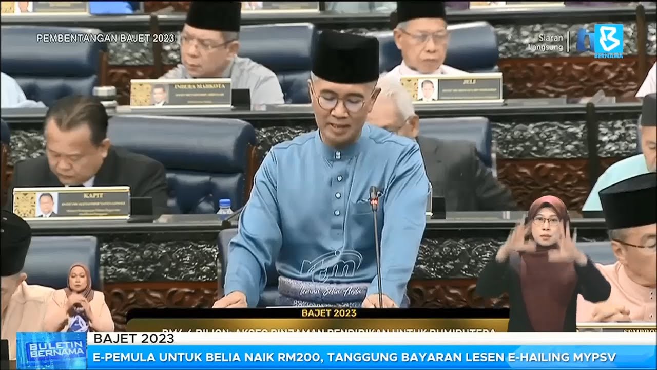 Bajet 2023: e-Pemula untuk belia naik RM200, tanggung bayaran lesen e-hailing MyPSV