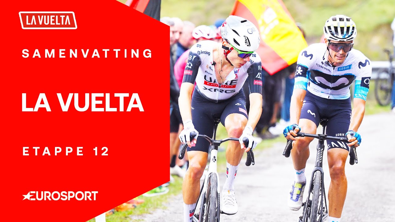 MEGA VLUCHT strijdt om de DAGZEGE in Cantabria | La Vuelta 2025 | Samenvatting Etappe 12
