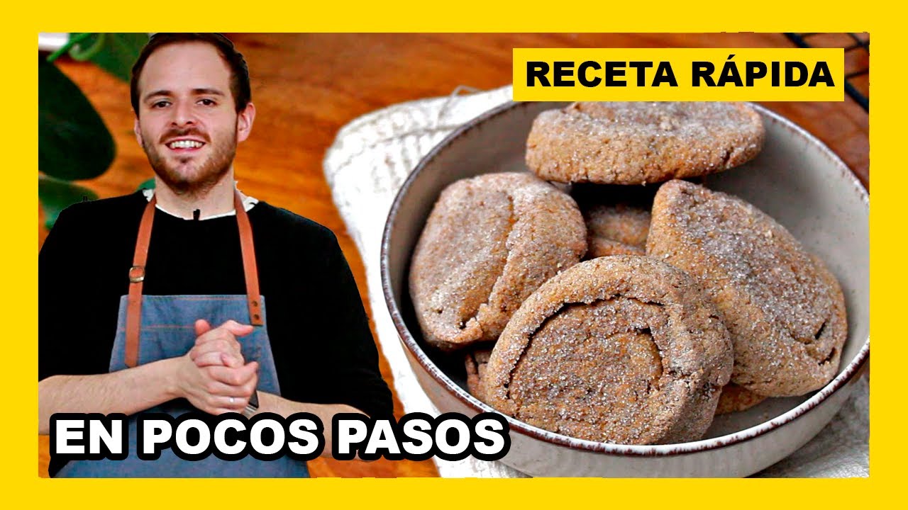 🔶 GALLETAS DE CANELA, demasiado ricas y fáciles de hacer / receta vegana y sin lácteos