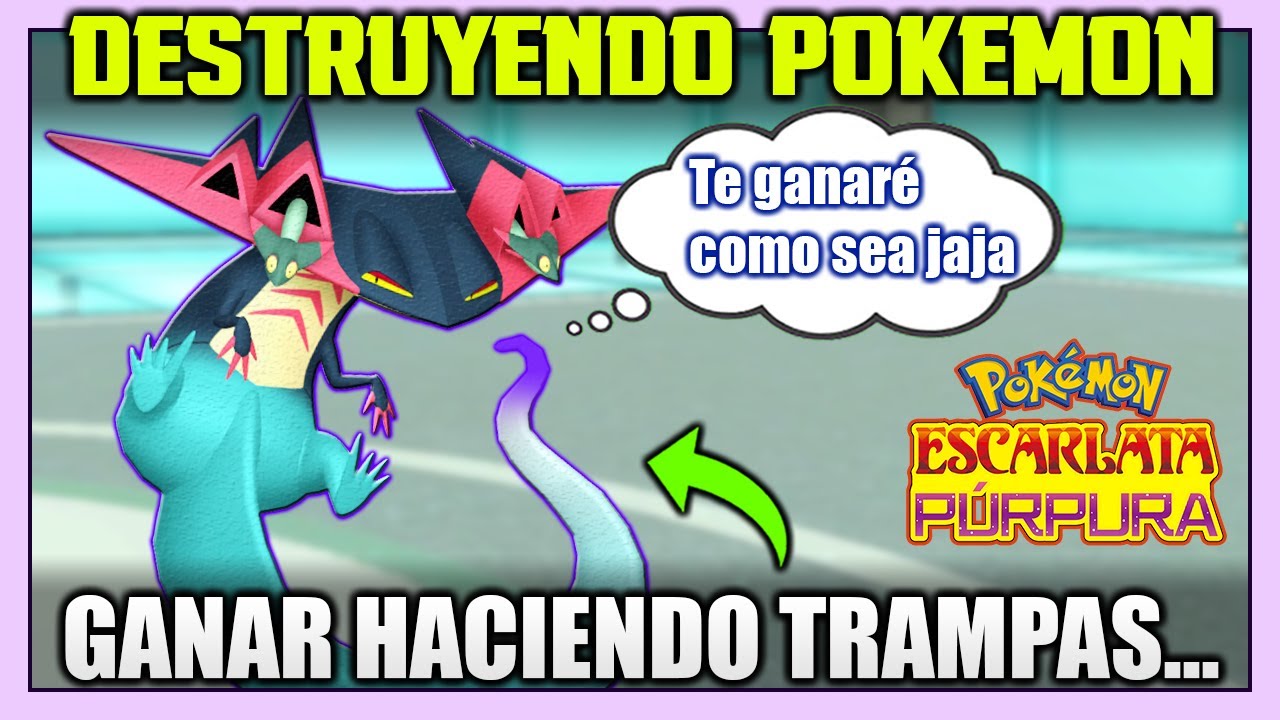 MI MEJOR EQUIPO POKÉMON vs JUGADOR PRO que QUIERE GANARME HACIENDO TRAMPAS...