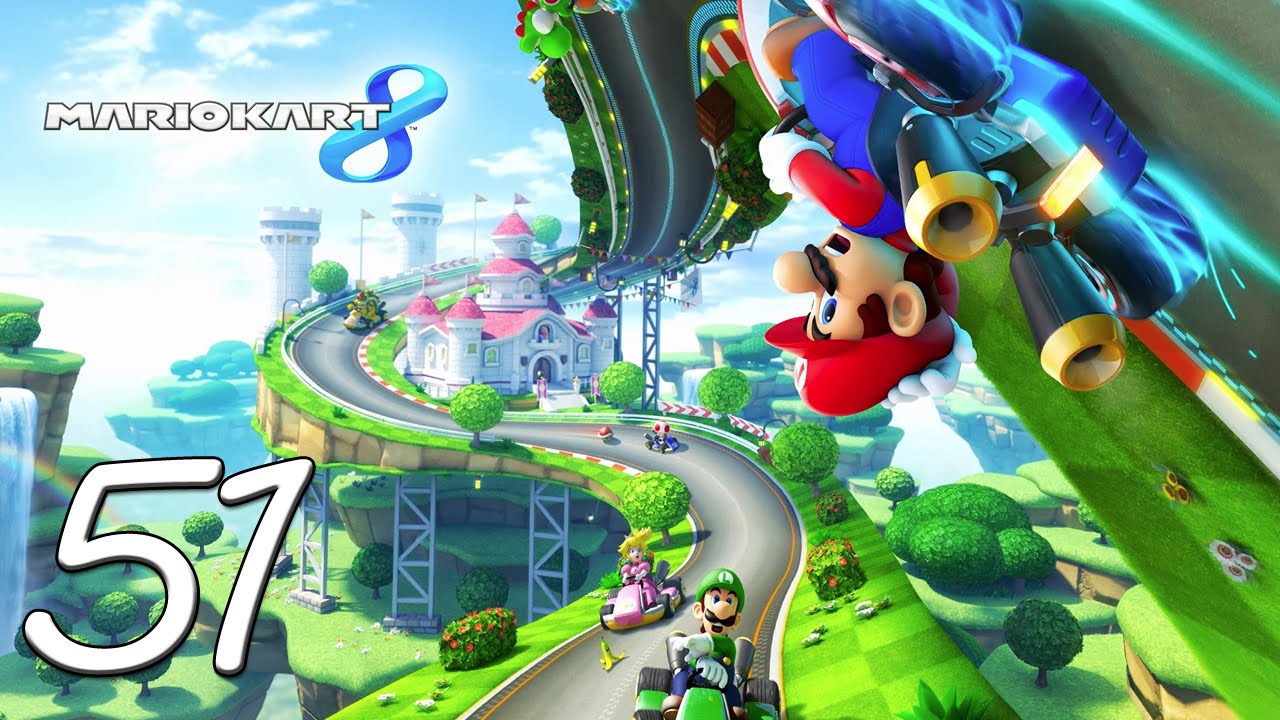 Mario Kart 8 Online Multiplayer - E51 - Похвала Дэнки