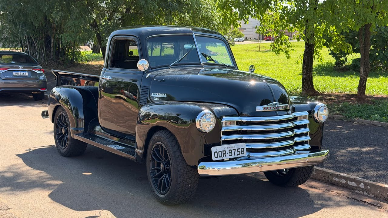 GM CHEVROLET 3100 1950 COM MECÂNICA CUMMINS 6BT PREPARADO - 76 ANOS NA FAMÍLIA 