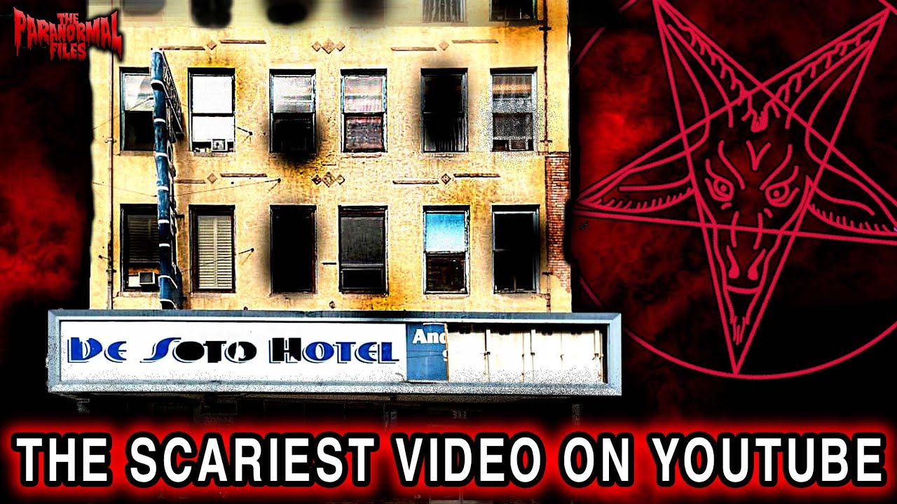 DEMON Caught ON CAMERA @ DE SOTO HOTEL (Scariest Place in Texas) | THE PARANORMAL FILES