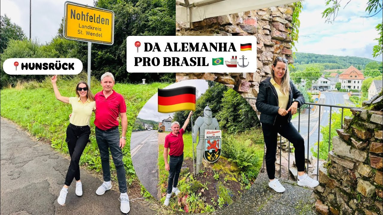 Imigraram da Alemanha região Hunsrück para o Brasil! Conhecendo a terra dos nossos antepassados 🇩🇪