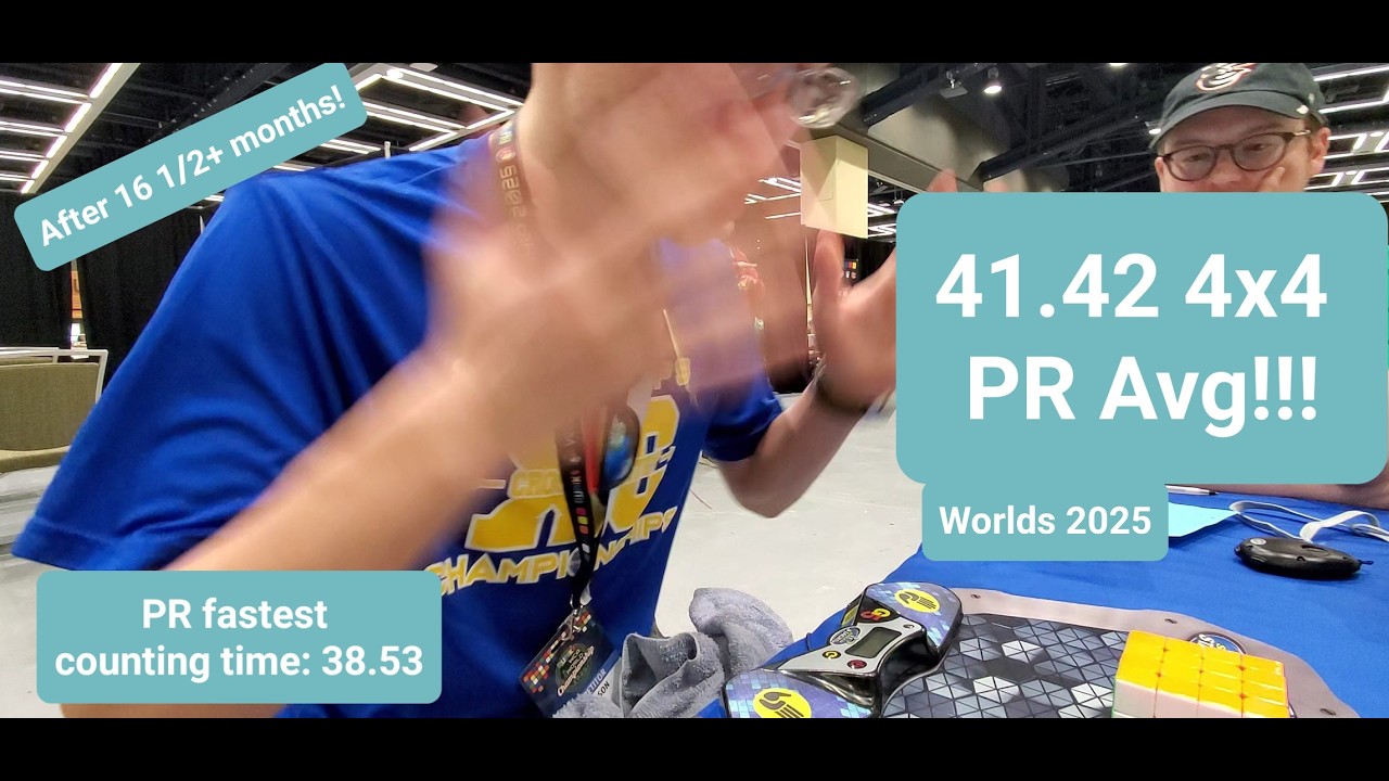 41.42 4x4 (former)PR average!!! || Worlds 2025