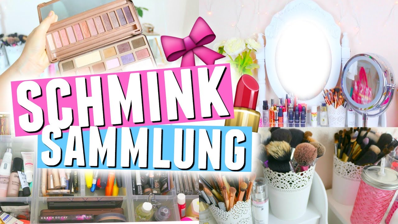 Meine SCHMINKSAMMLUNG und AUFBEWAHRUNG  2016 I Meggyxoxo