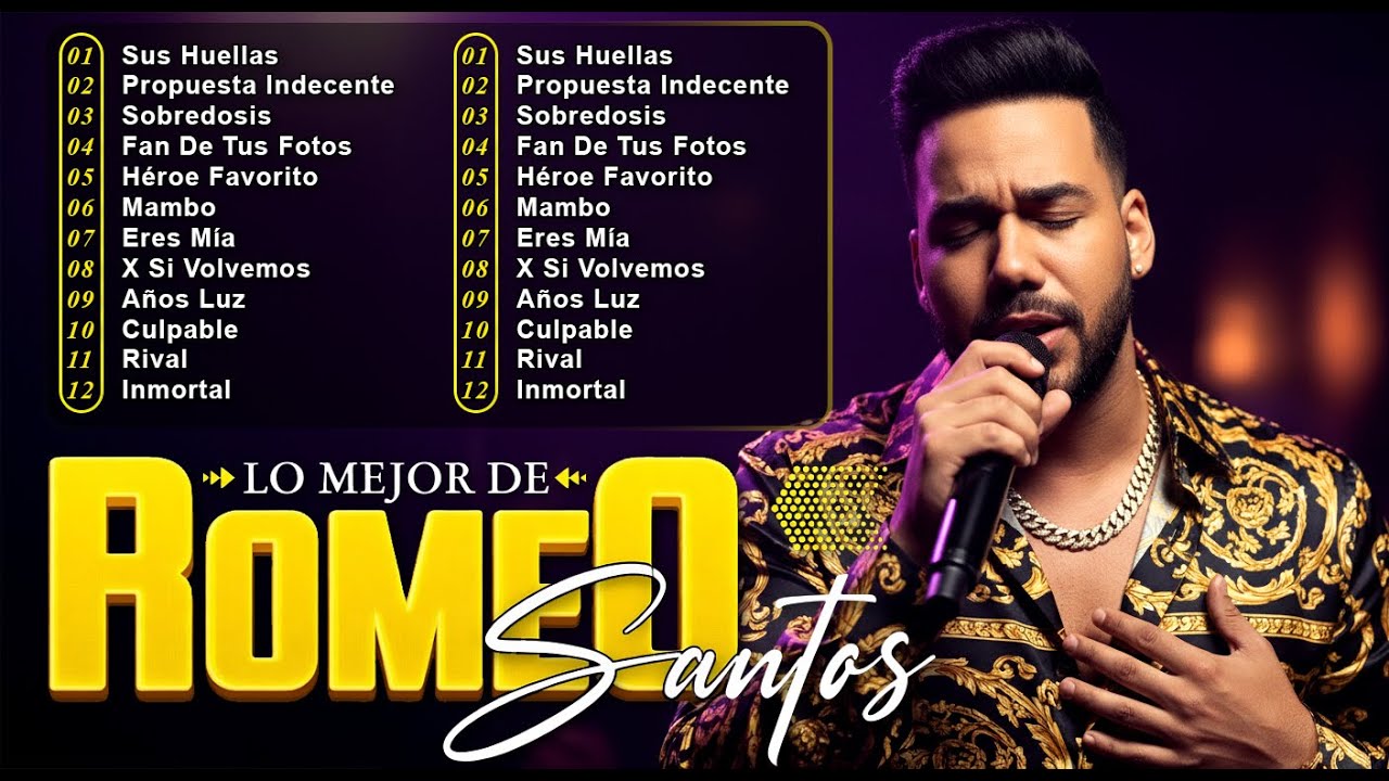 SUPER COLECCION BACHATA ROMEO SANTOS INSPIRED 2026 MIX EXITOS ROMANTICOS PARA BAILAR CONTIGO