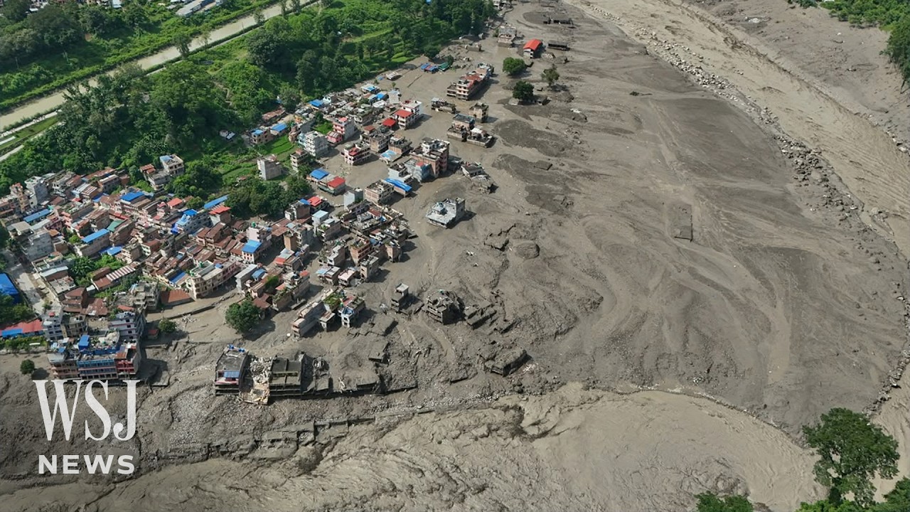 Watch: Mudslide Hits Nepal-Tibet Border | WSJ News