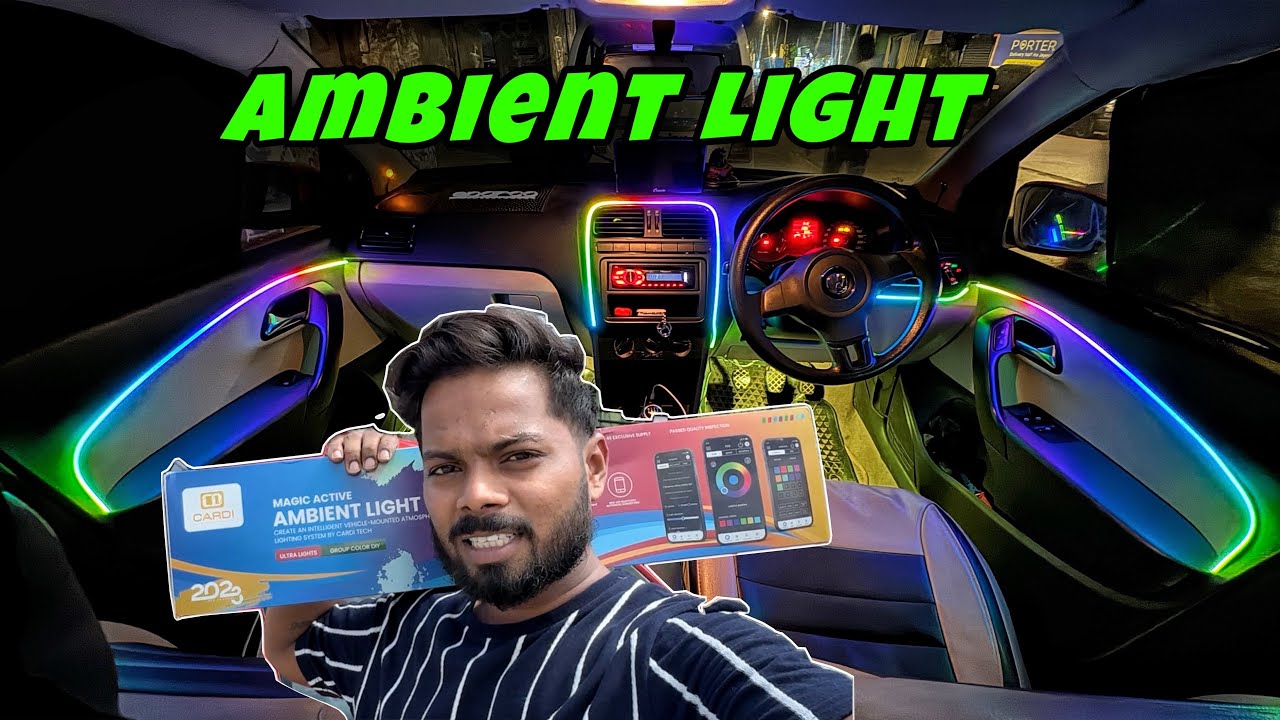 Cardi Ambient Light K4 | Installation Process For All Cars!!!