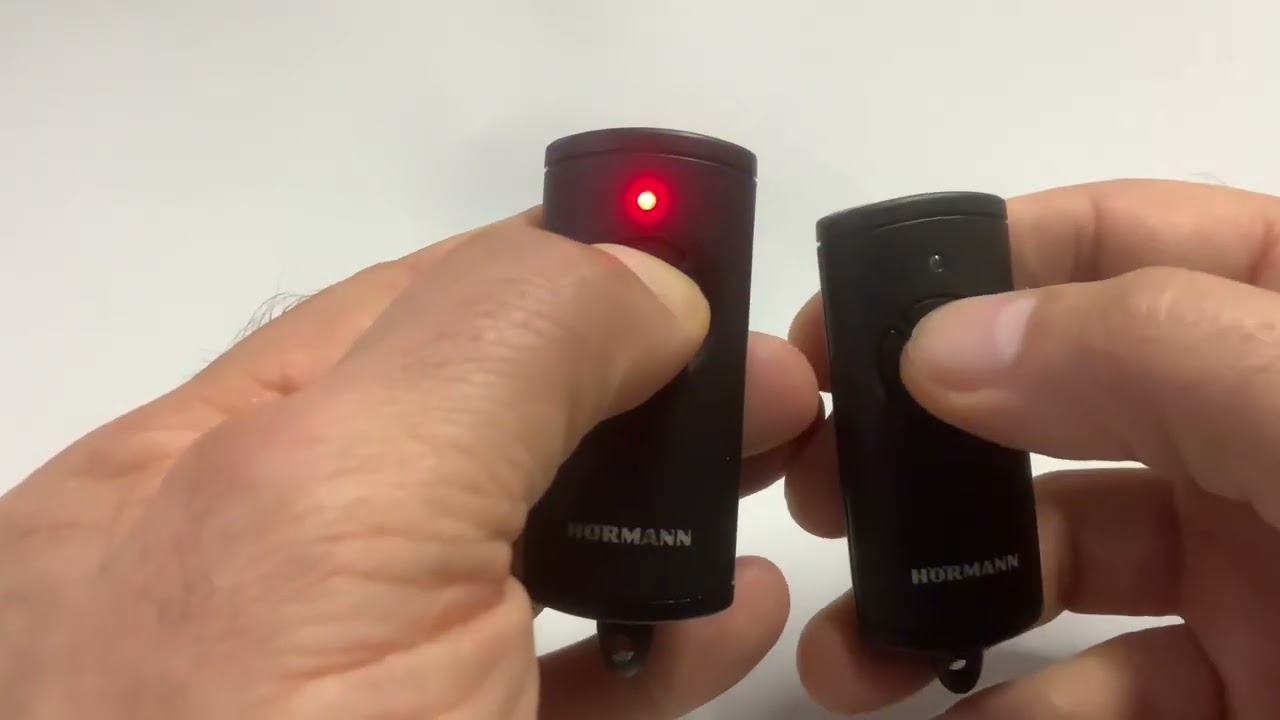 Hörmann Handsender HSE 4 BS anlernen/Funkcode senden/vererben