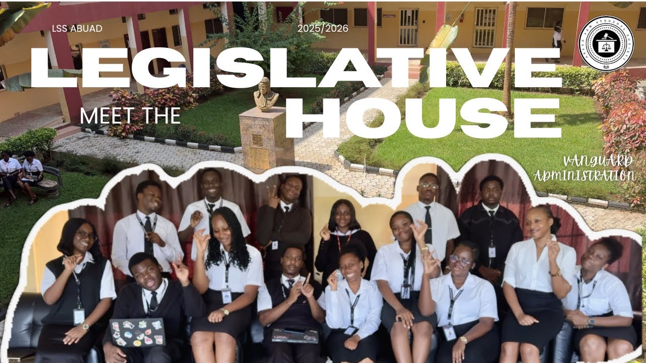 Meet Your Legislative Leaders: 2025/2026 Vanguard Administration