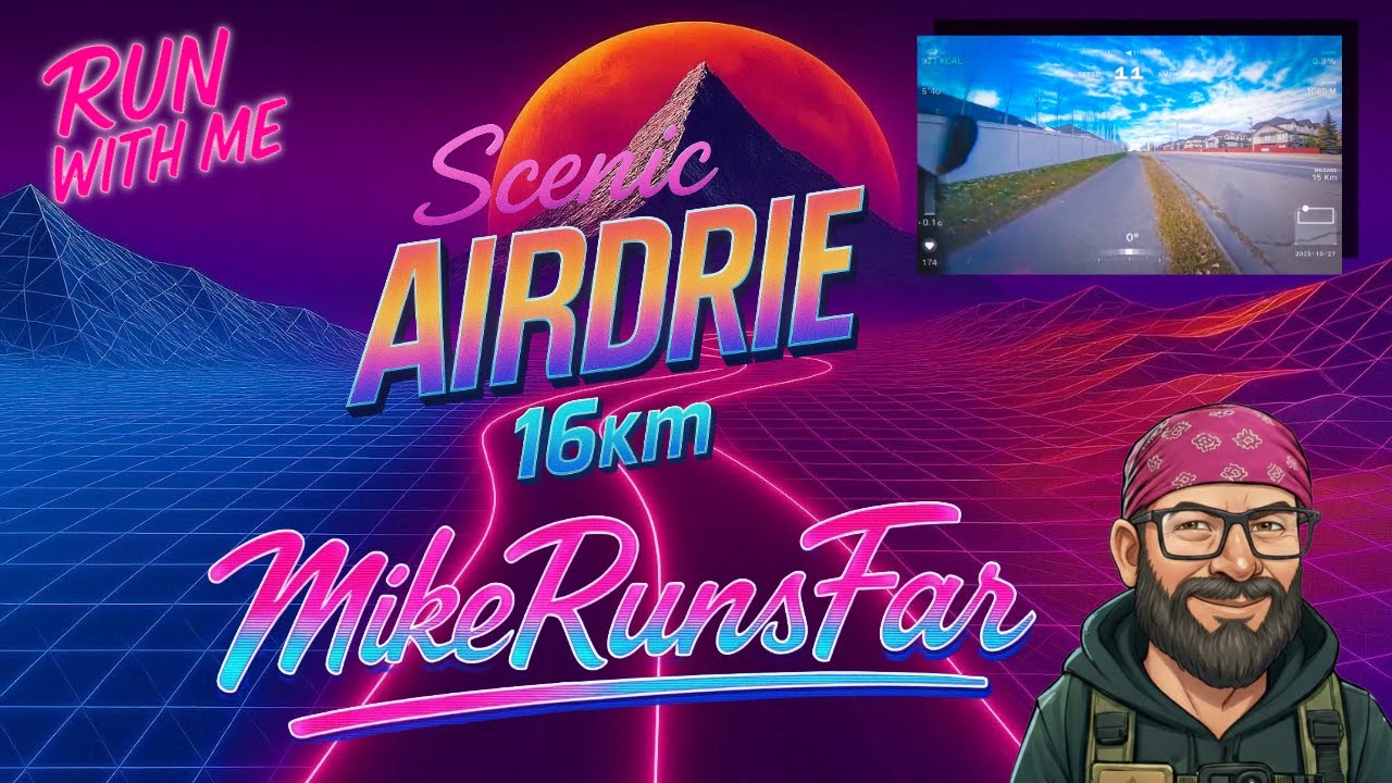 Virtual Treadmill Run  Scenic 16km Airdrie, AB