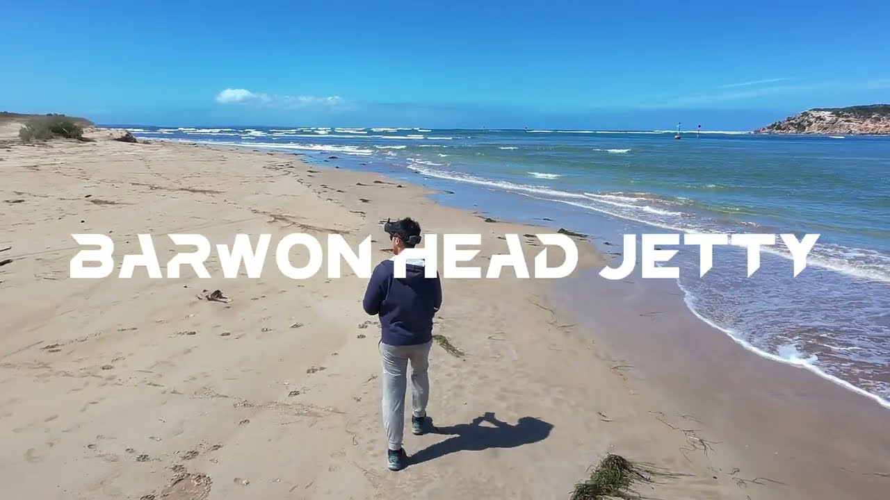 Barwon Heads Jetty from Above | Relaxing Drone Flight (Geelong, Australia) | DJI Neo