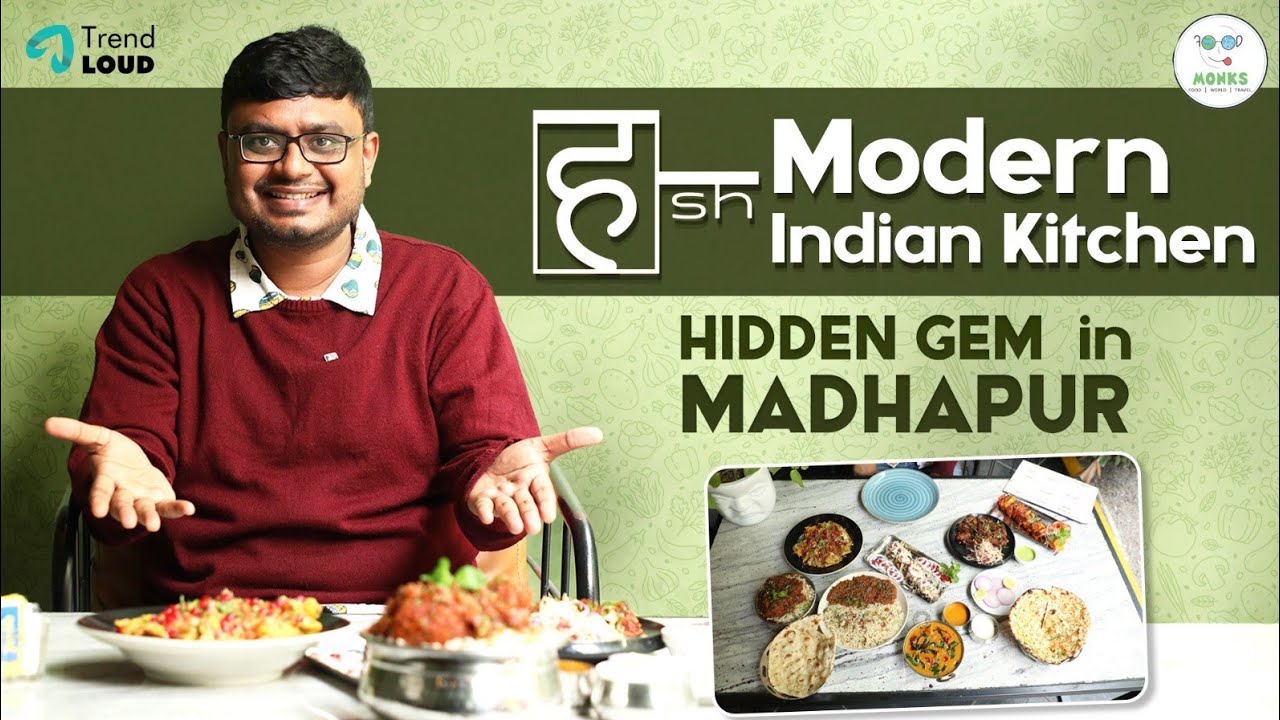 Modern Indian Kitchen!! HUSH, Madhapur | #food #foodmonks #cafe #indianfood #telangana #bagararice