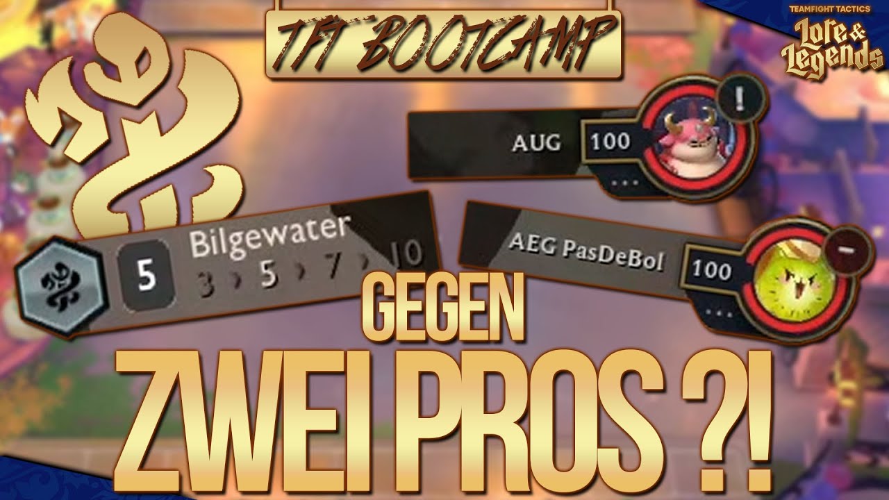 Against two pros?! - THIS is how you play Bilgewater now! | TFT Set 16 Bootcamp Banger 5