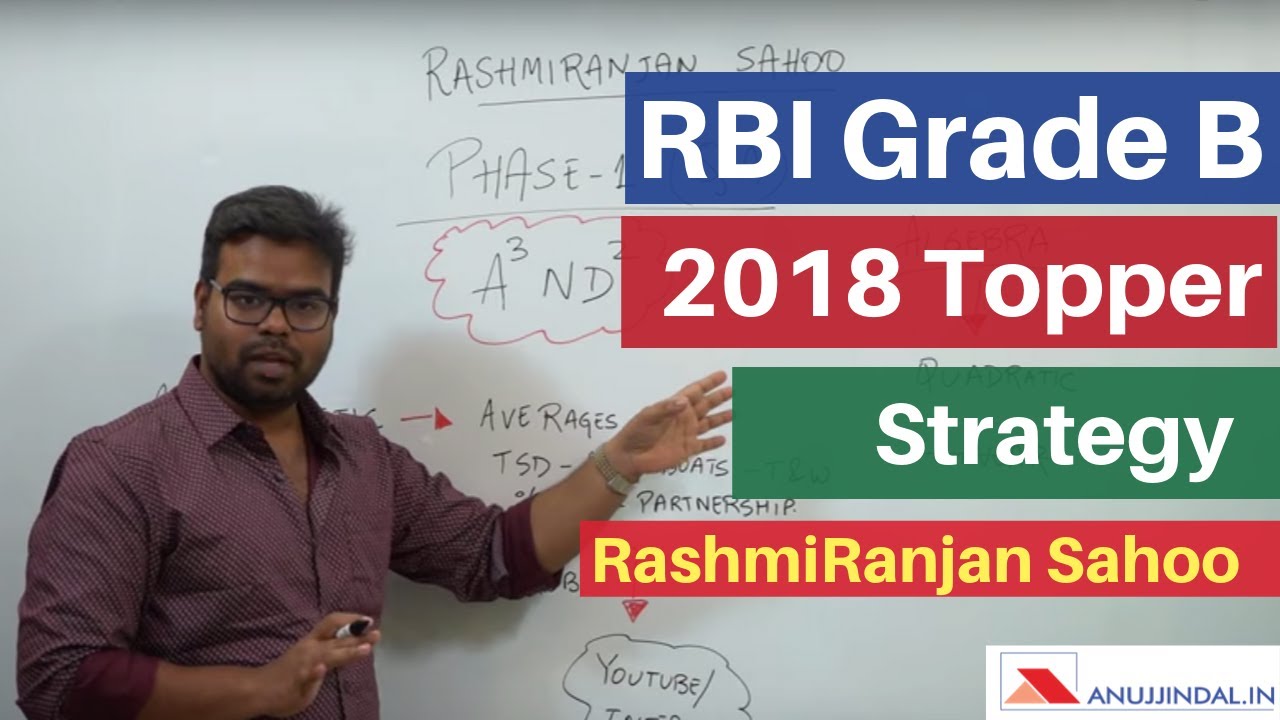 RBI Grade B 2018 Topper | Rashmiranjan Sahoo Interview with Anuj Jindal