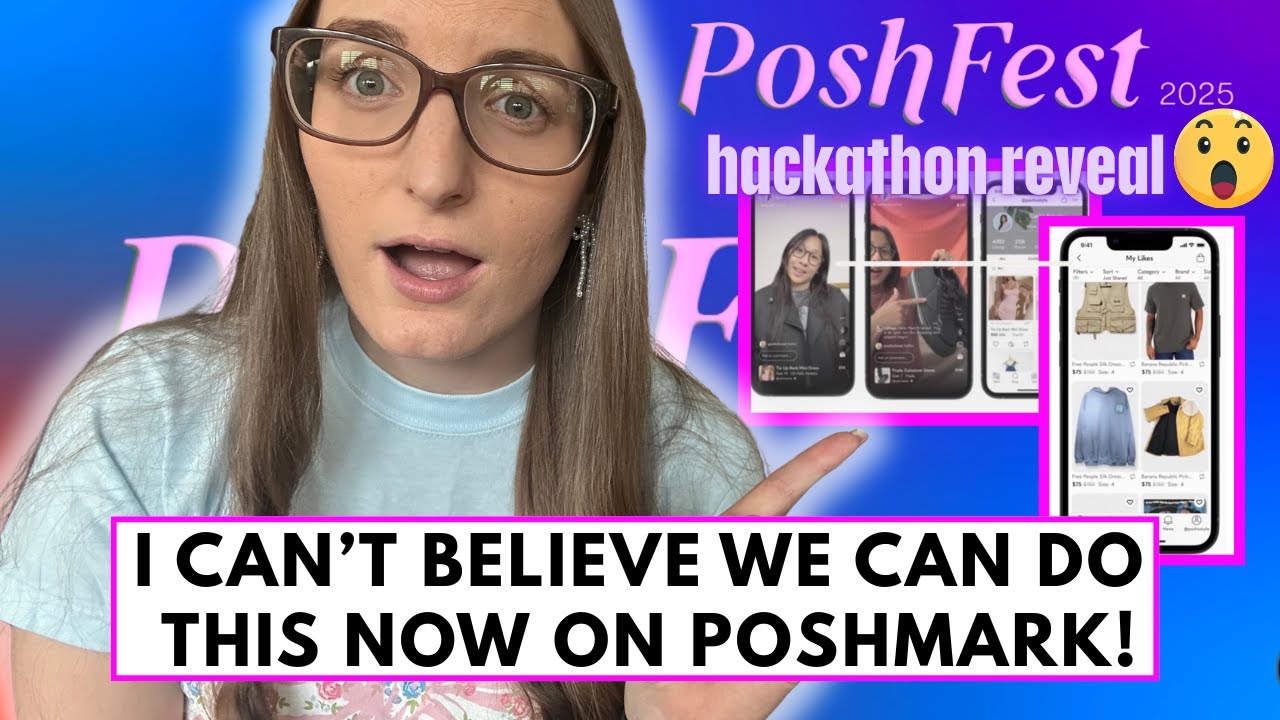 *NEW* FEATURES 2025 on POSHMARK! PoshFest Hackathon Reveal