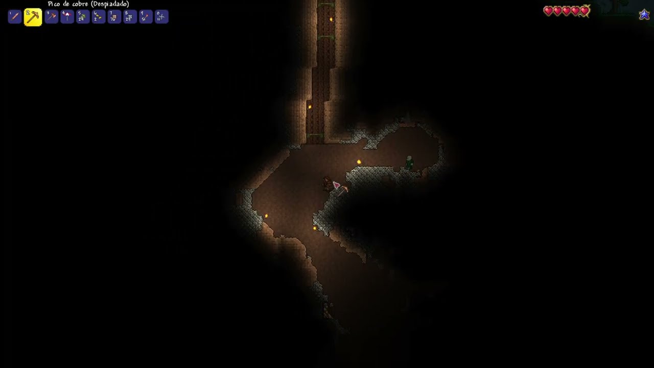 PRIMERA VEZ EN TERRARIA CON WASO Y PASA ESTO... #1