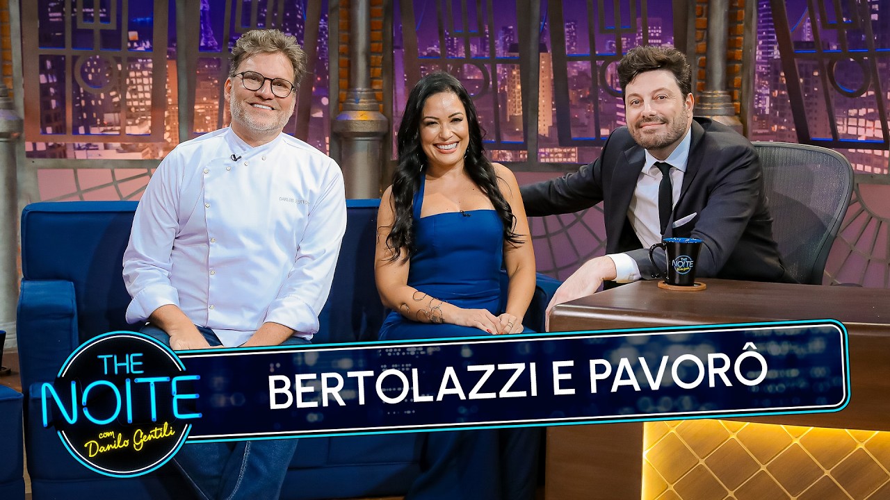 Entrevista com Carlos Bertolazzi e Milene Pavorô | The Noite (11/02/26)