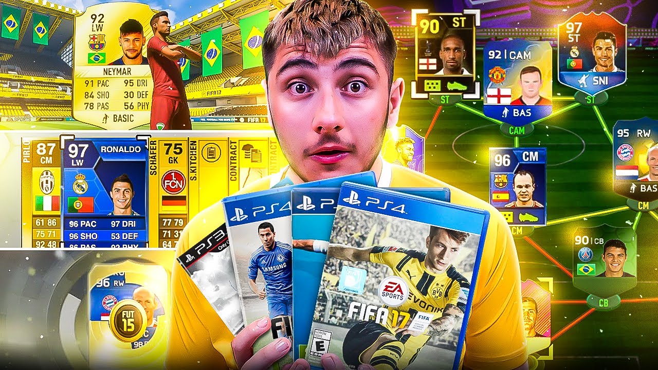РЕТРО-НАБОРЫ FIFA Собери мою команду FUT Champs!