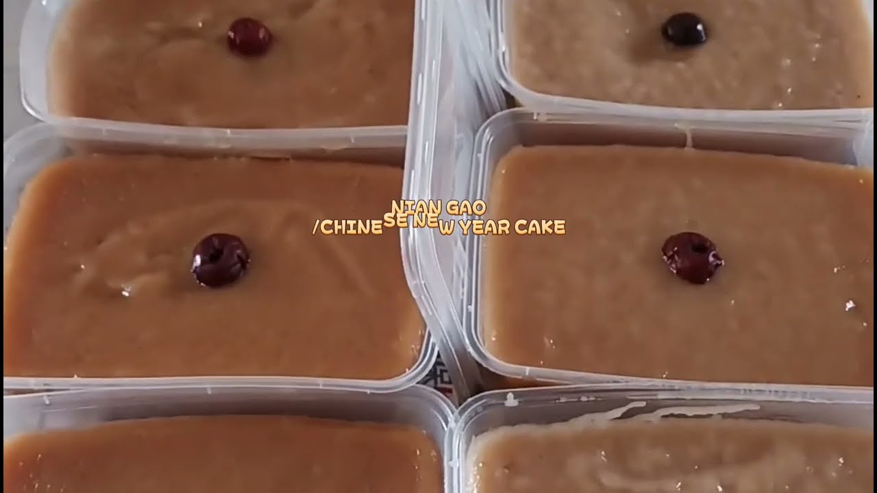 NIAN GAO  /CHINESE NEW YEAR CAKE/ lingko