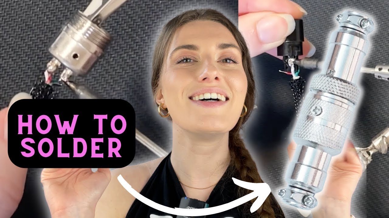 How to solder a GX16 connector⎪CUSTOM KEYBOARD CABLE DIY⎪Kat Koil Cable